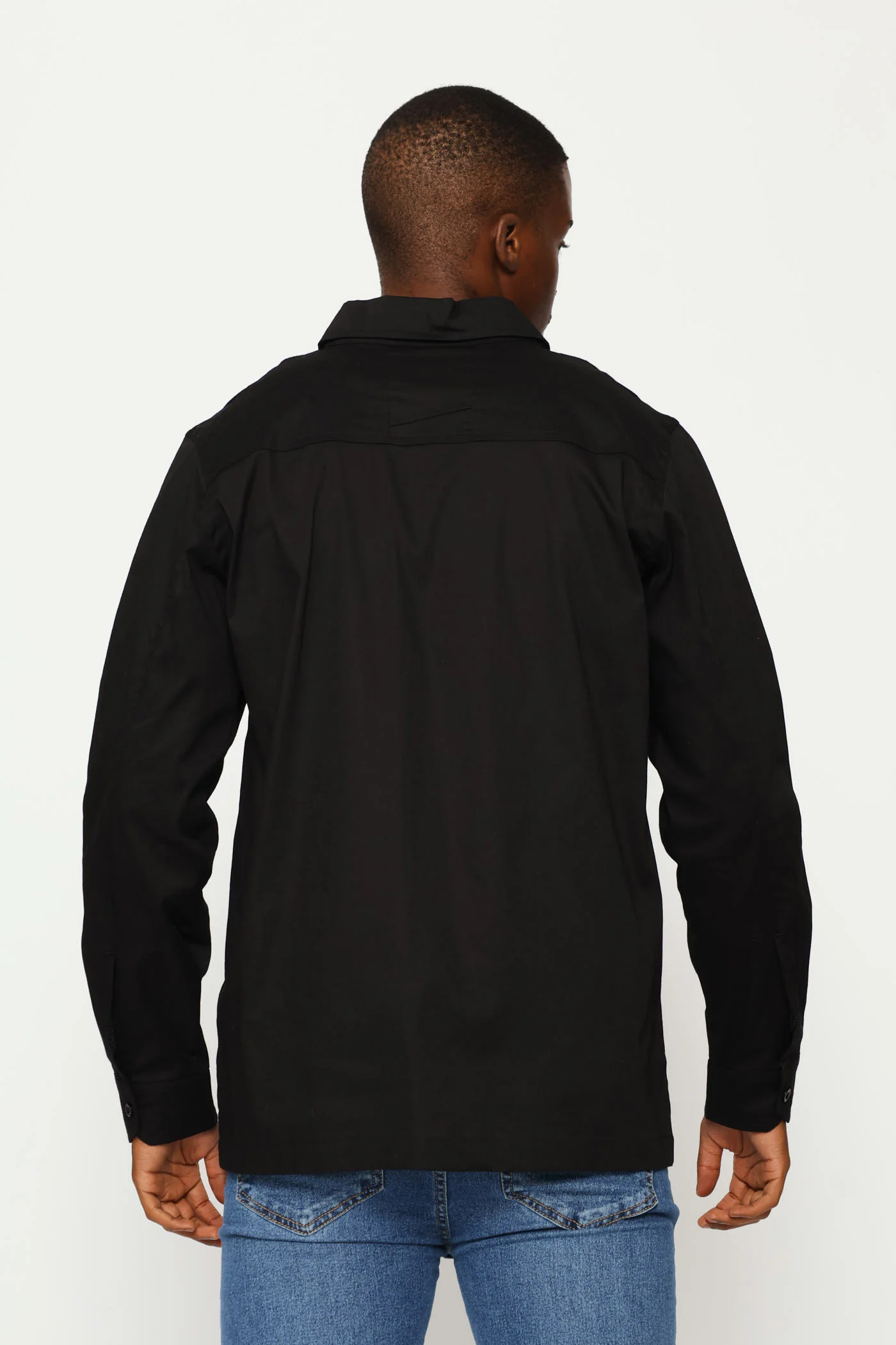 Long Sleeve Chasin Shirt - Black - Image 5