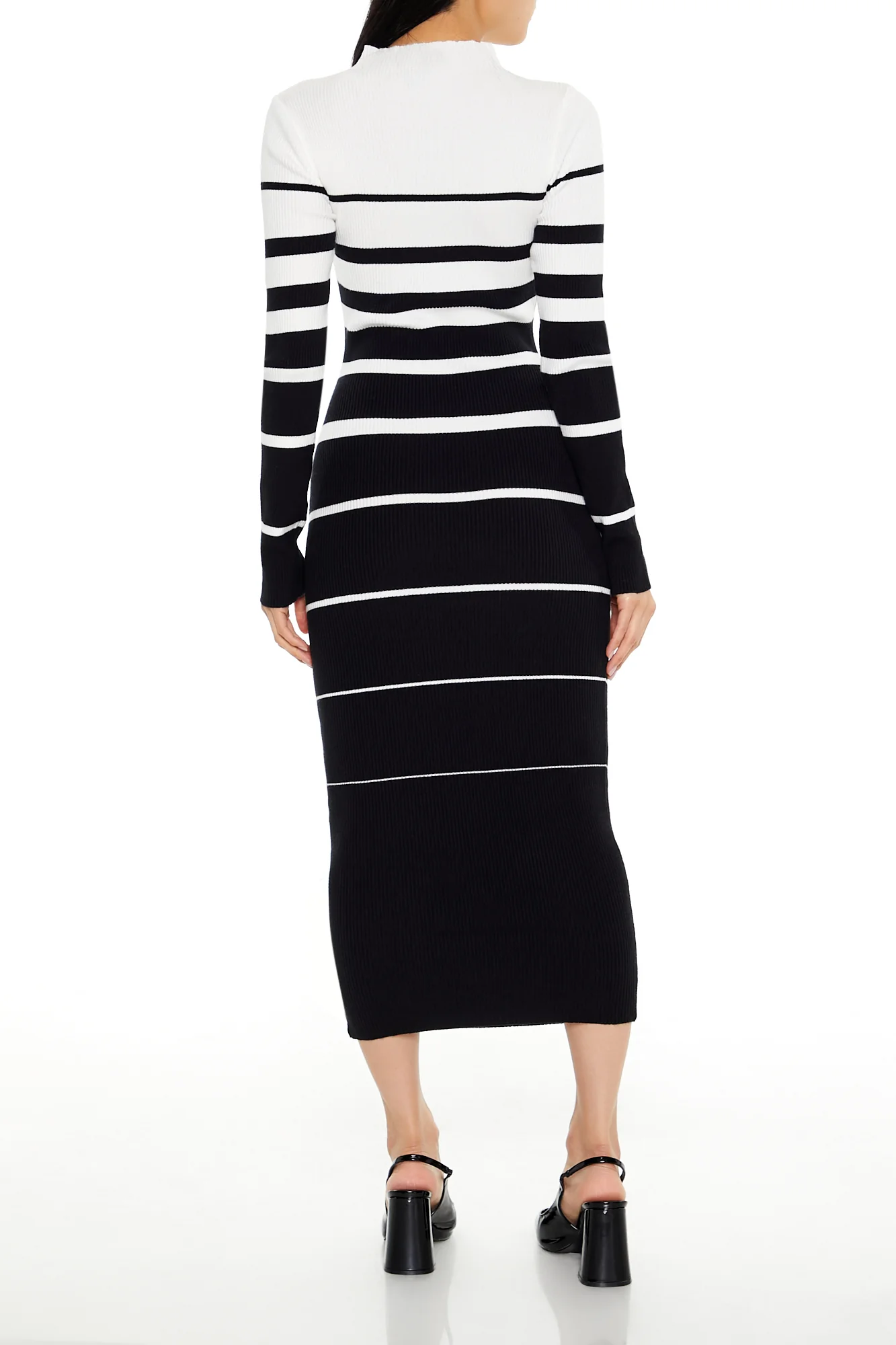 Long Sleeve Midi Bodycon Dress - Image 4