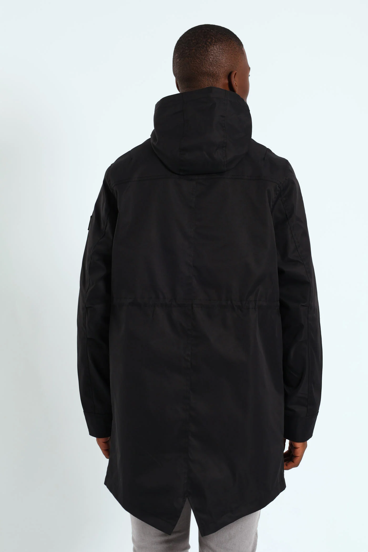 Longer Length Jacket - Black - Image 3