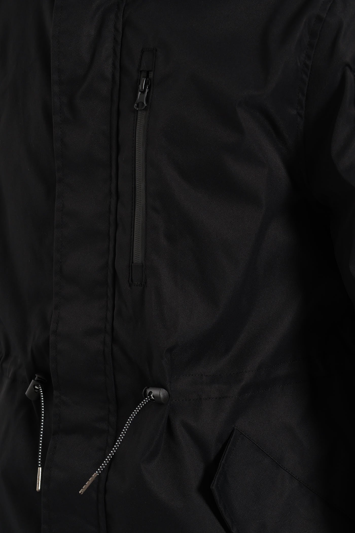 Longer Length Jacket - Black - Image 4