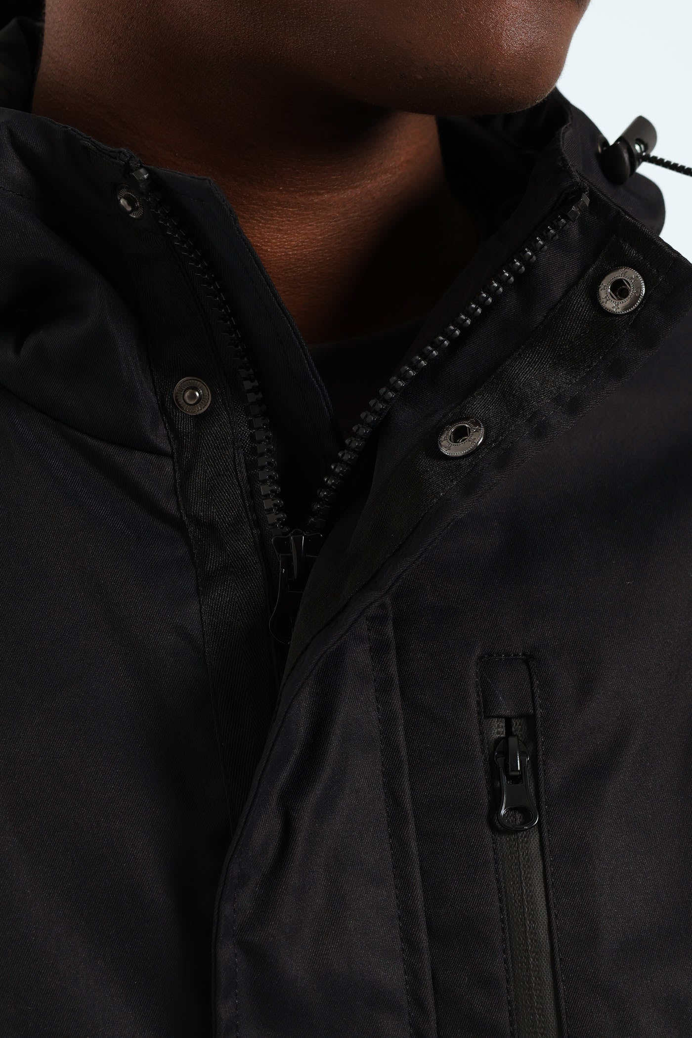 Longer Length Jacket - Black - Image 6