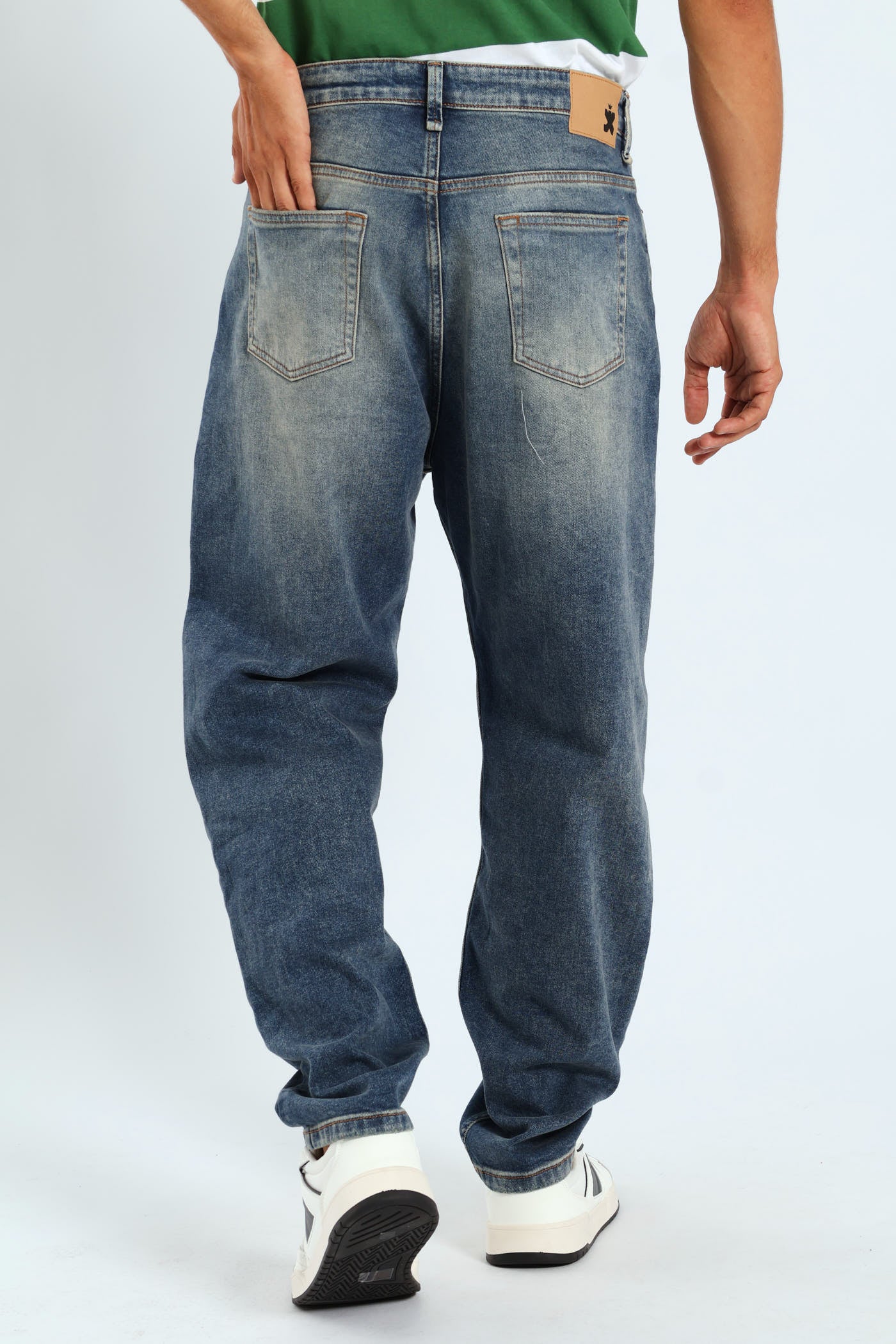 Loose Fit Denim - Blue - Image 2