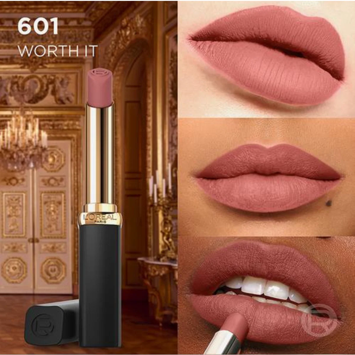 Loreal Colour Riche Nudes Of Worth Matte Lipstick - Image 5