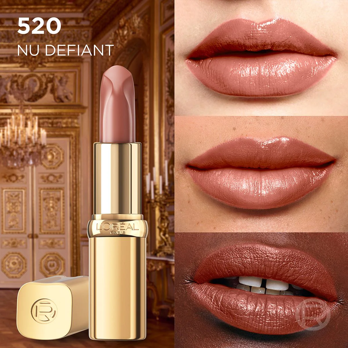 Loreal Colour Riche Nudes Of Worth Satin Lipstick - Image 3