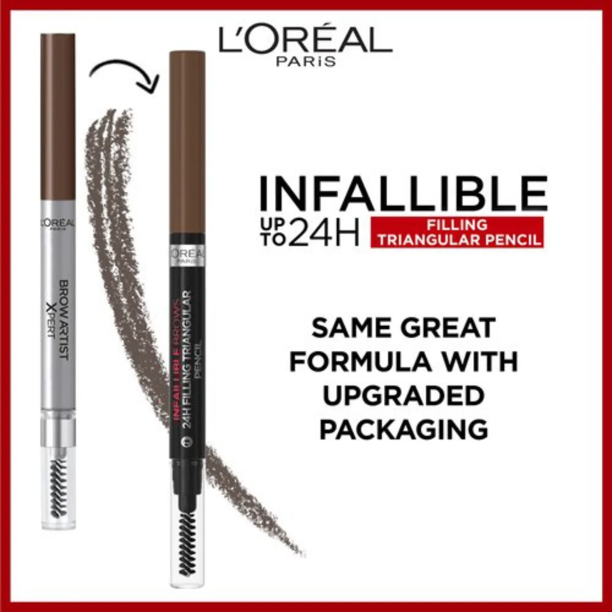 Loreal Infaillable Brows Filling Triangular Pencil - Image 4