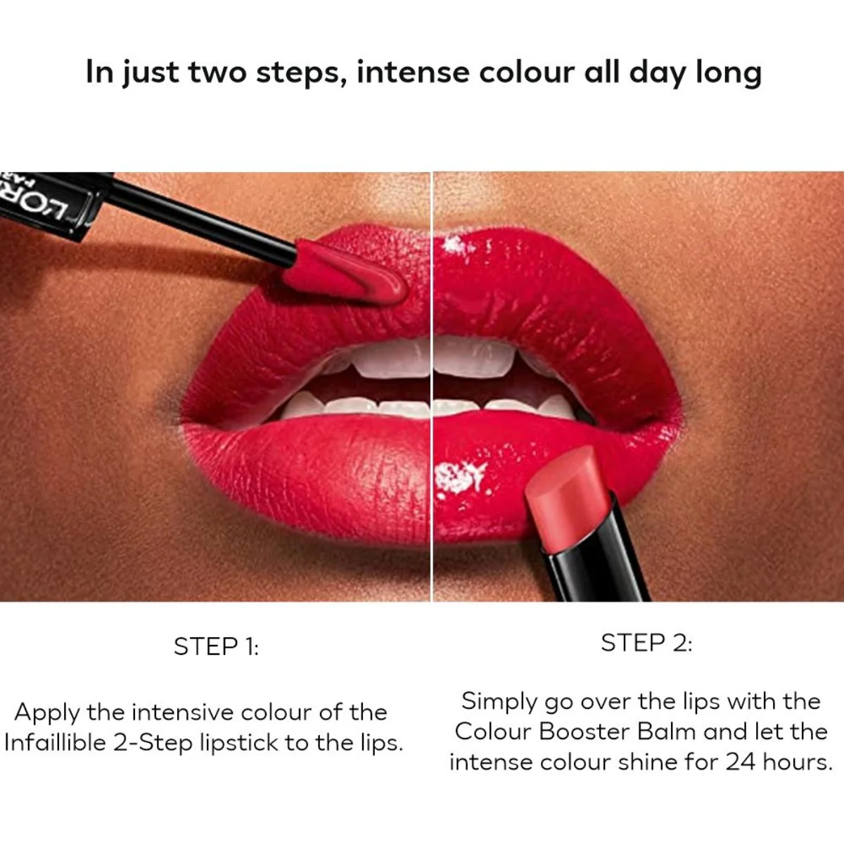 Loreal Infaillible 2 Step Lip Colour - Image 2