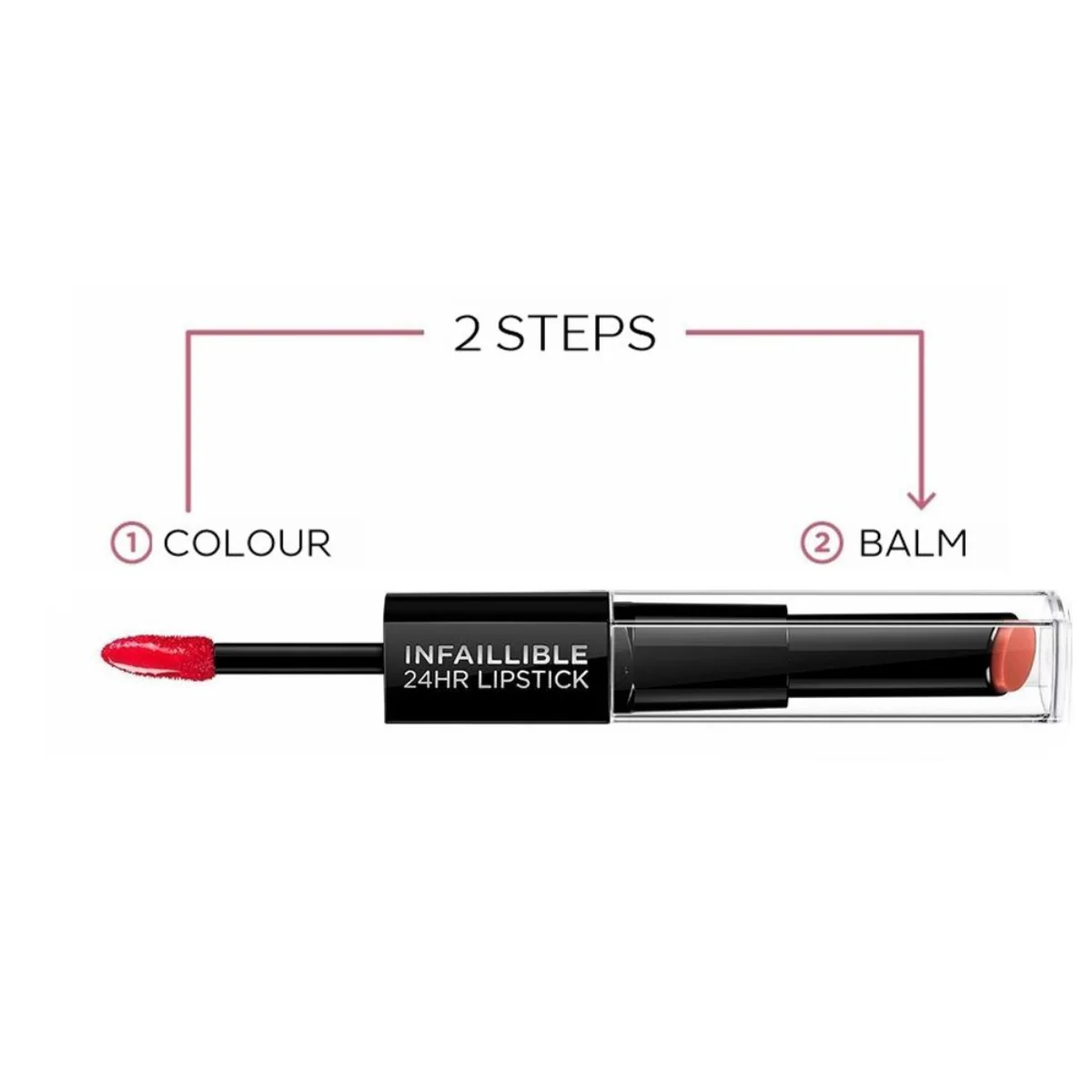 Loreal Infaillible 2 Step Lip Colour - Image 3