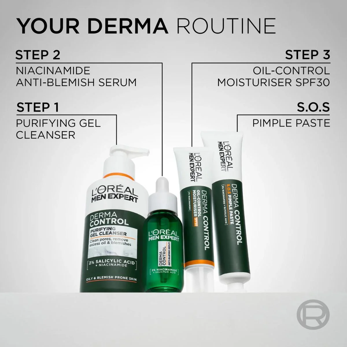 Men Expert Dermo Control Moisturiser SPF30 - Image 8