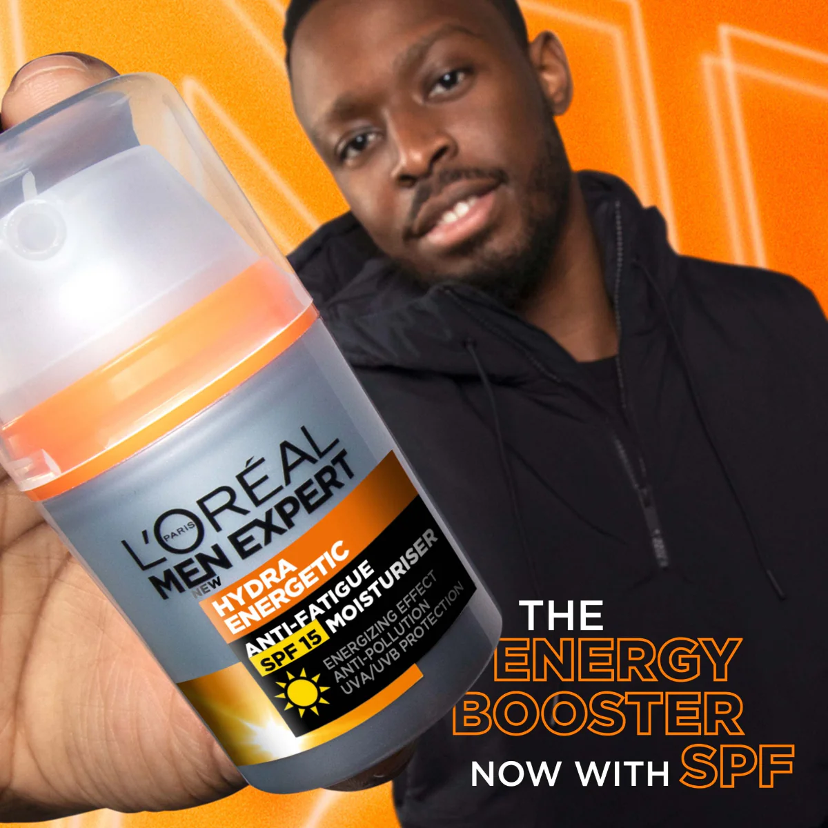LOreal Men Expert Hydra Energetic Anti-Fatigue SPF15 Moisturiser - Image 4