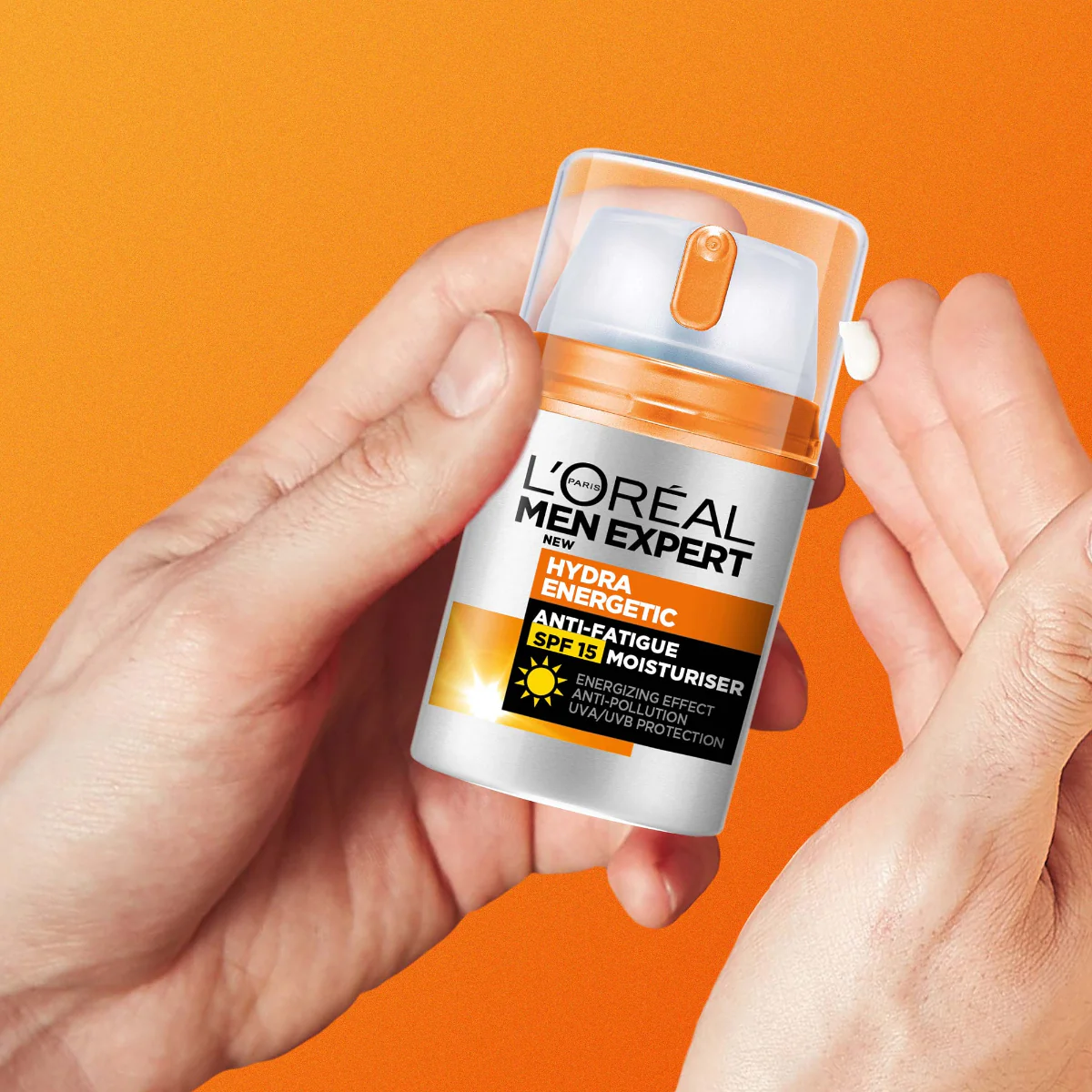 LOreal Men Expert Hydra Energetic Anti-Fatigue SPF15 Moisturiser - Image 5