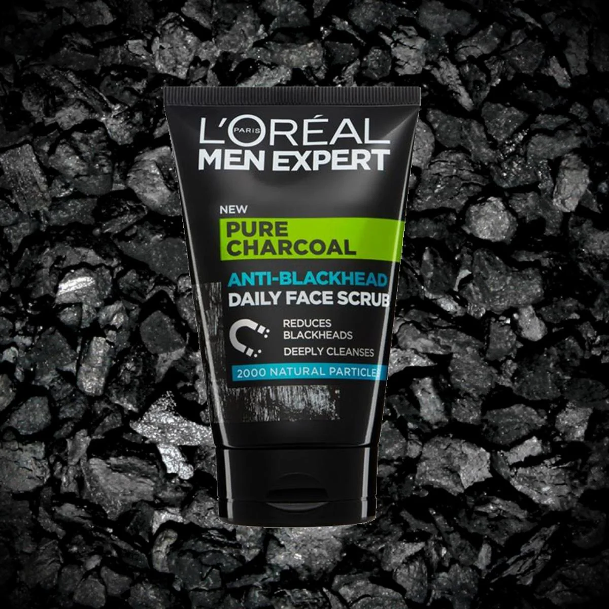 LOreal Men Expert Pure Charcoal Face Scrub - Image 6