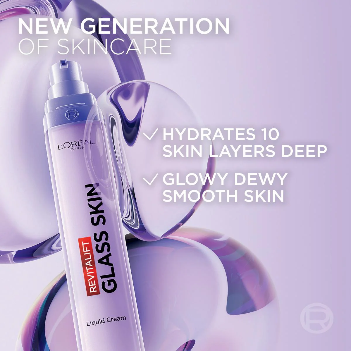 Revitalift Filler Glass Skin Liquid Cream - Image 4