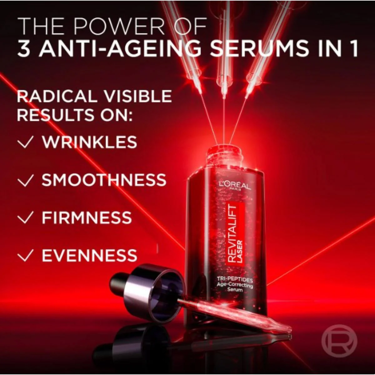 Revitalift Laser Tri-Peptides Age-Correcting Serum - 30ML - Image 4