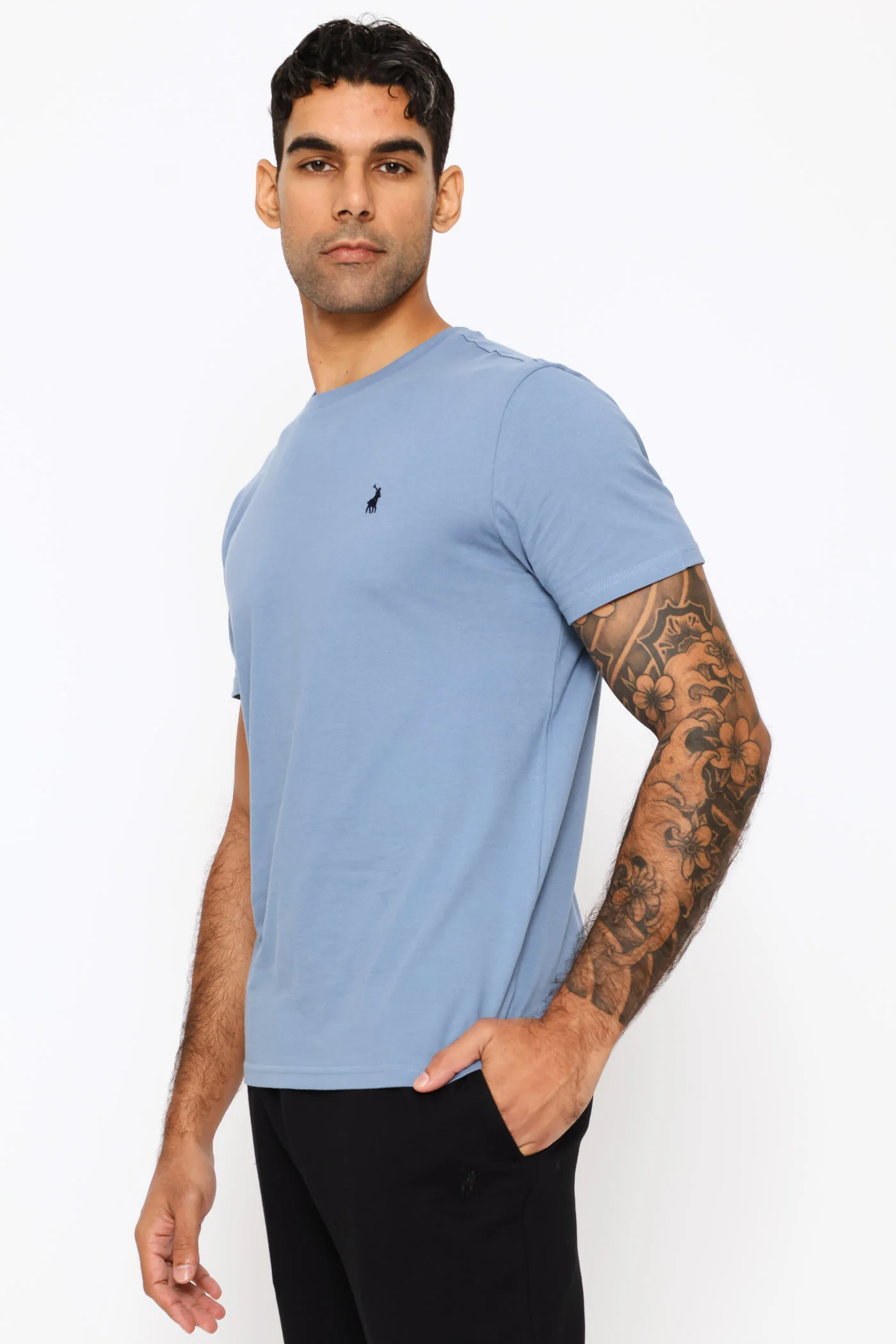 Lucas Tee - Blue - Image 3