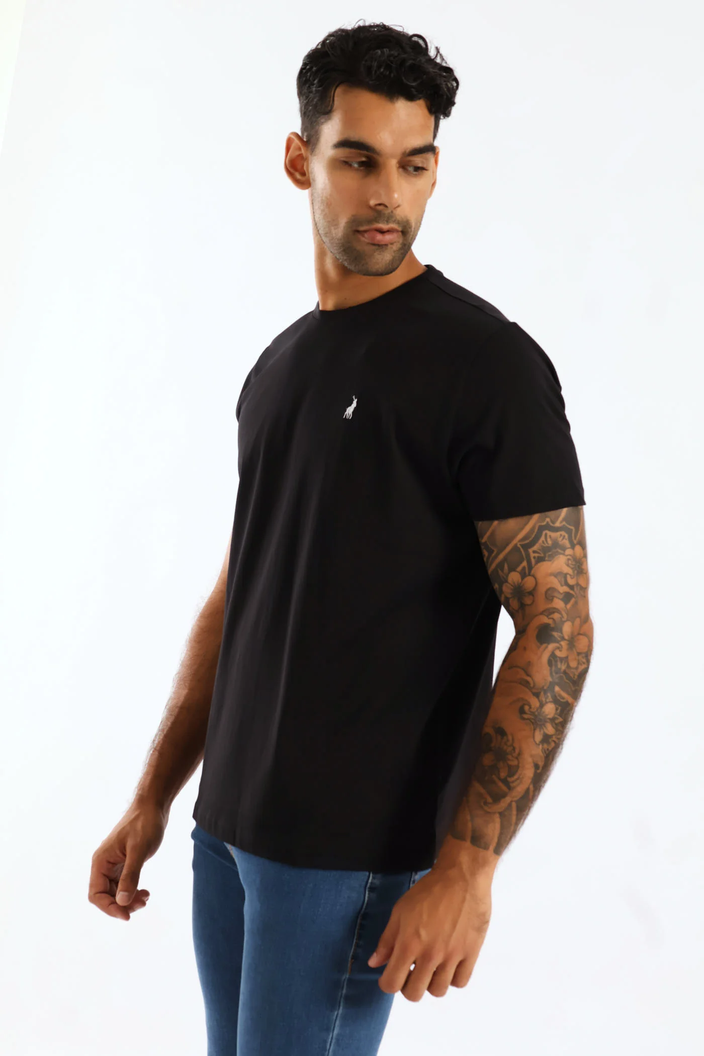 Lucus Tee - Black - Image 6
