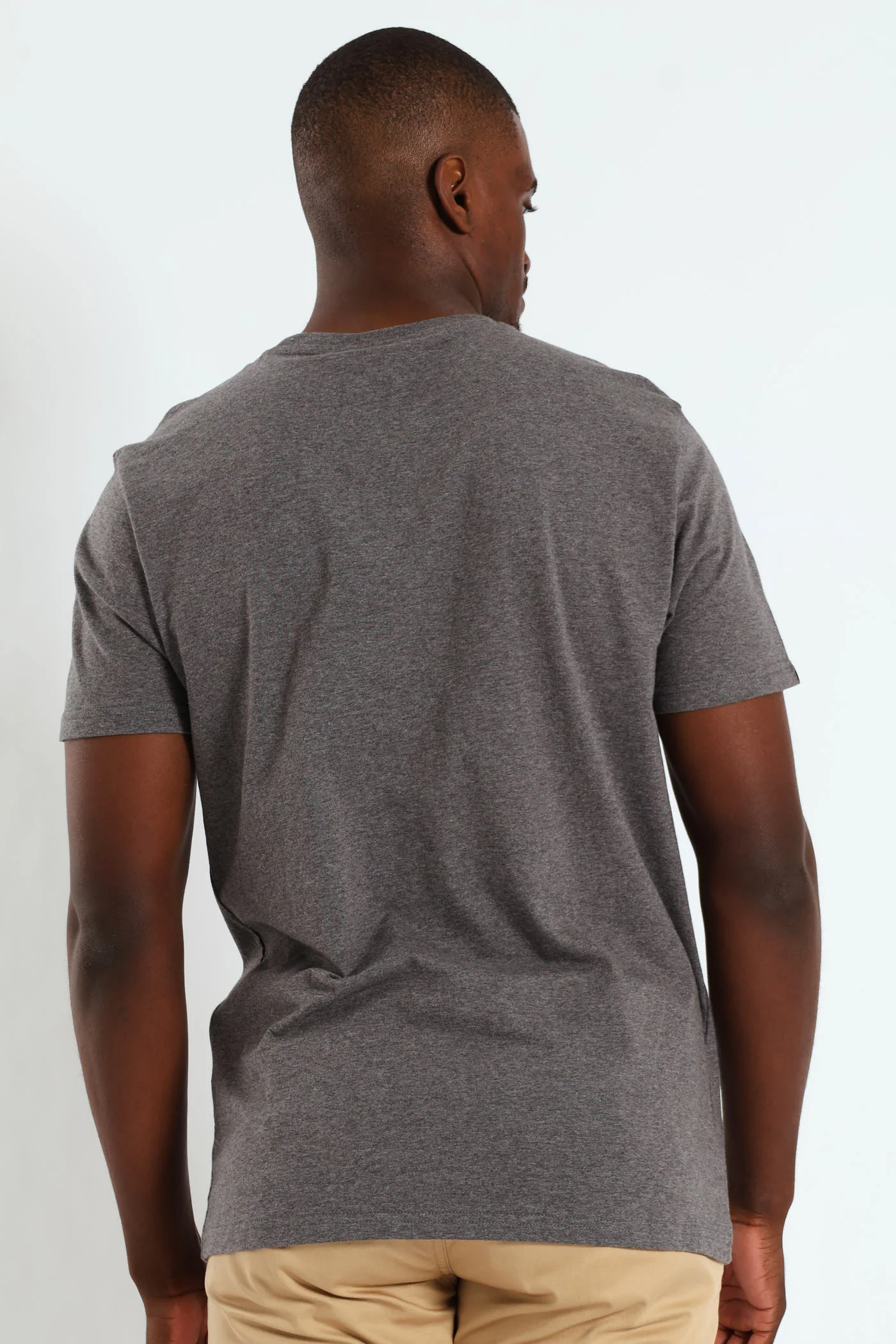 Lucus Tee - Charcoal Melange - Image 3