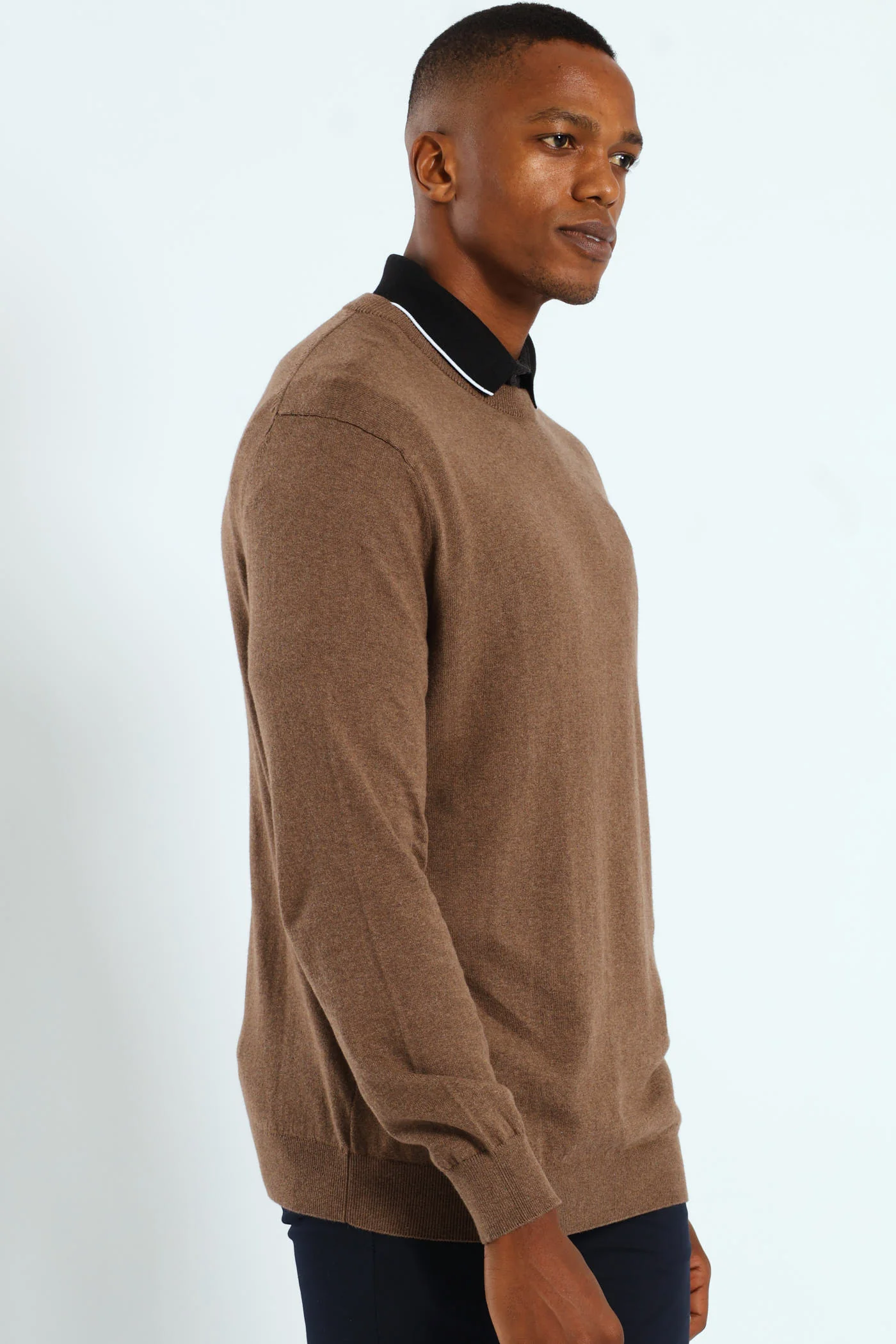 Luke Sweater - Taupe - Image 3