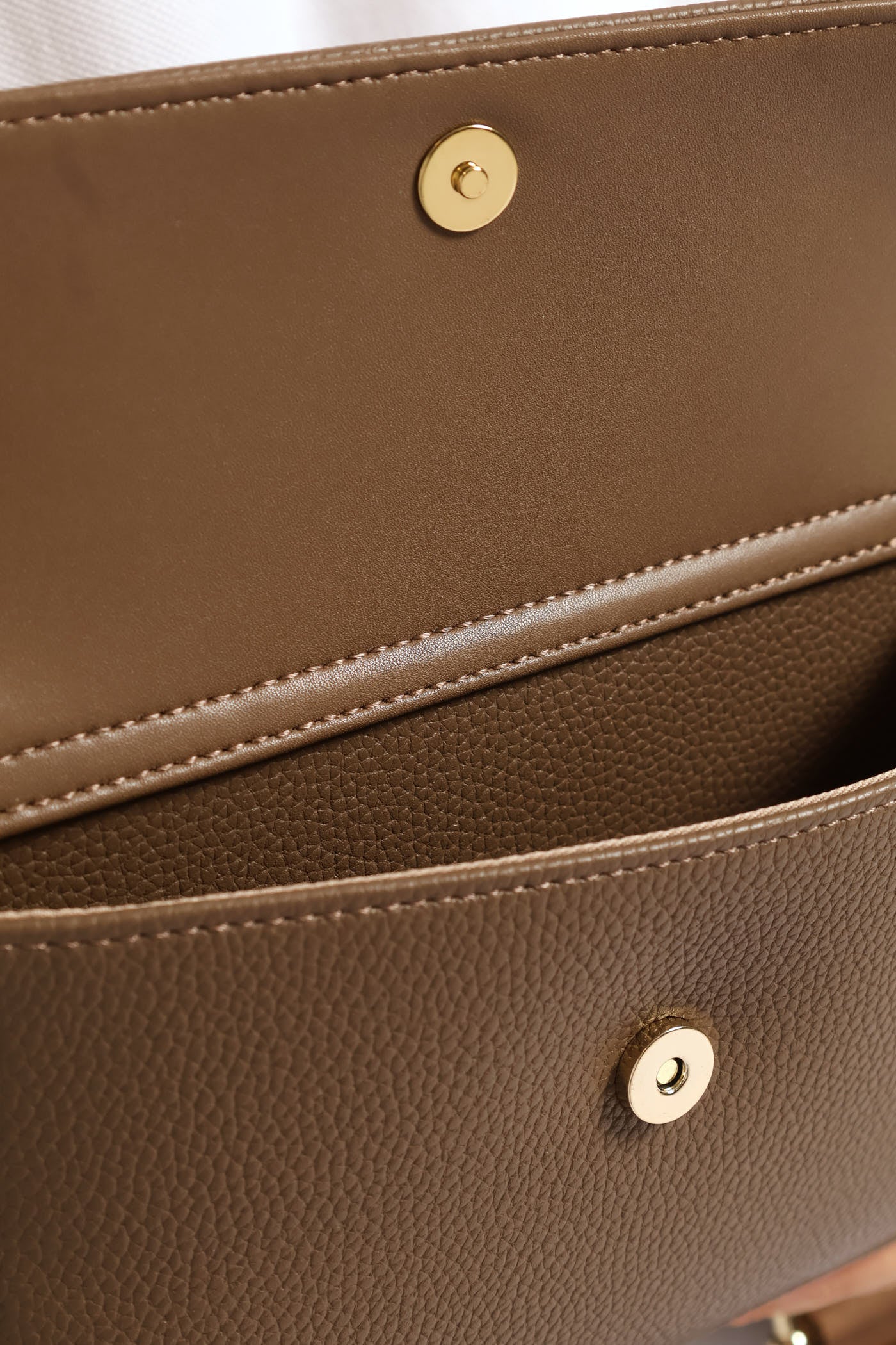 Lyon Camera Bag With Flap - Taupe - Image 4
