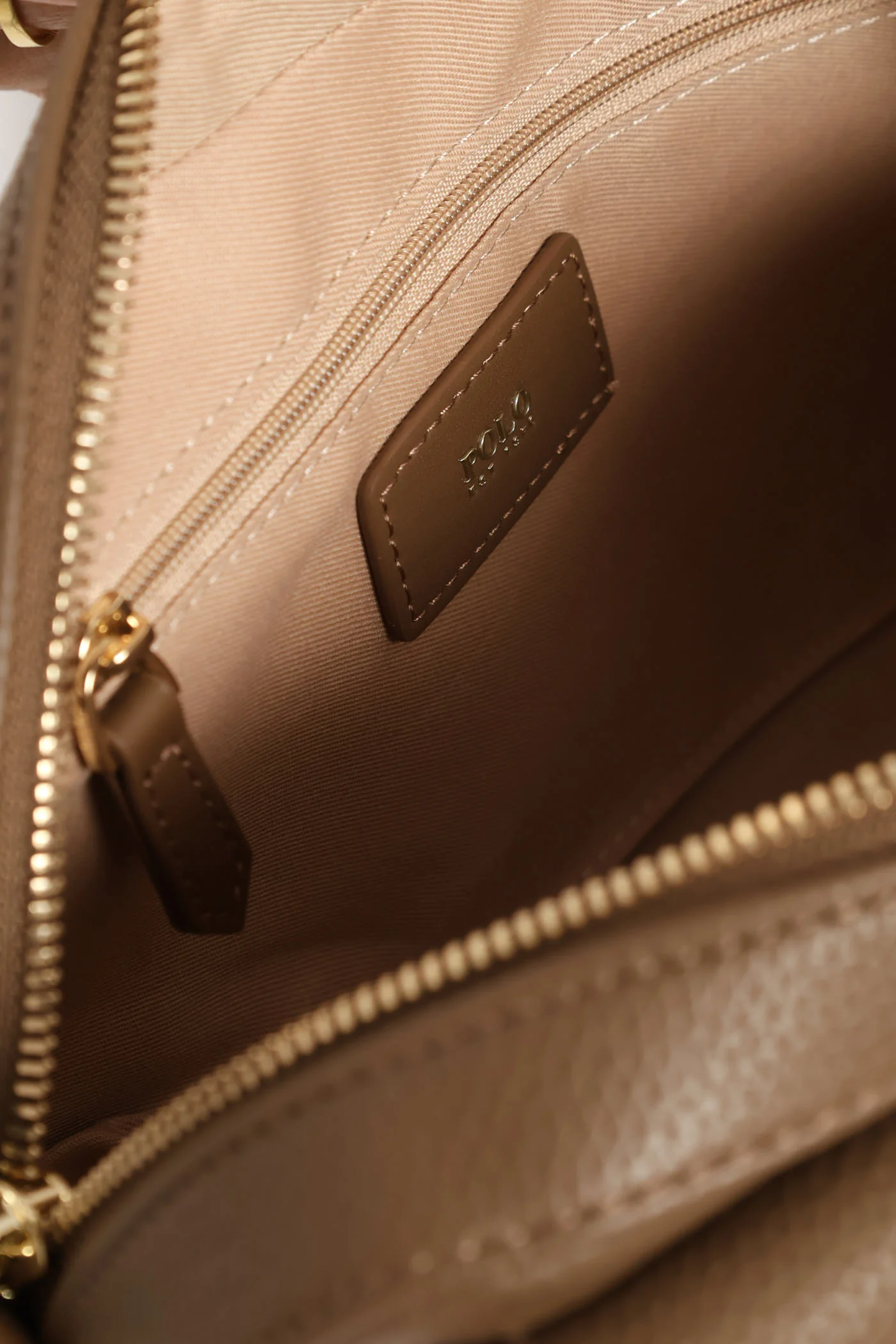 Lyon Camera Bag With Flap - Taupe - Image 5