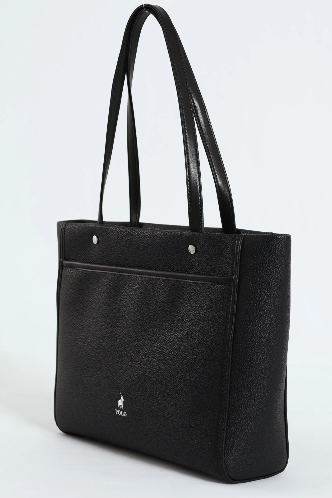 Lyon Casual Medium Tote Bag - Black - Image 2