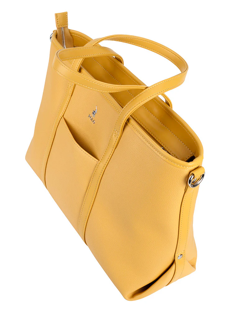 Lyon Multi Use Tote Bag - Yellow - Image 3