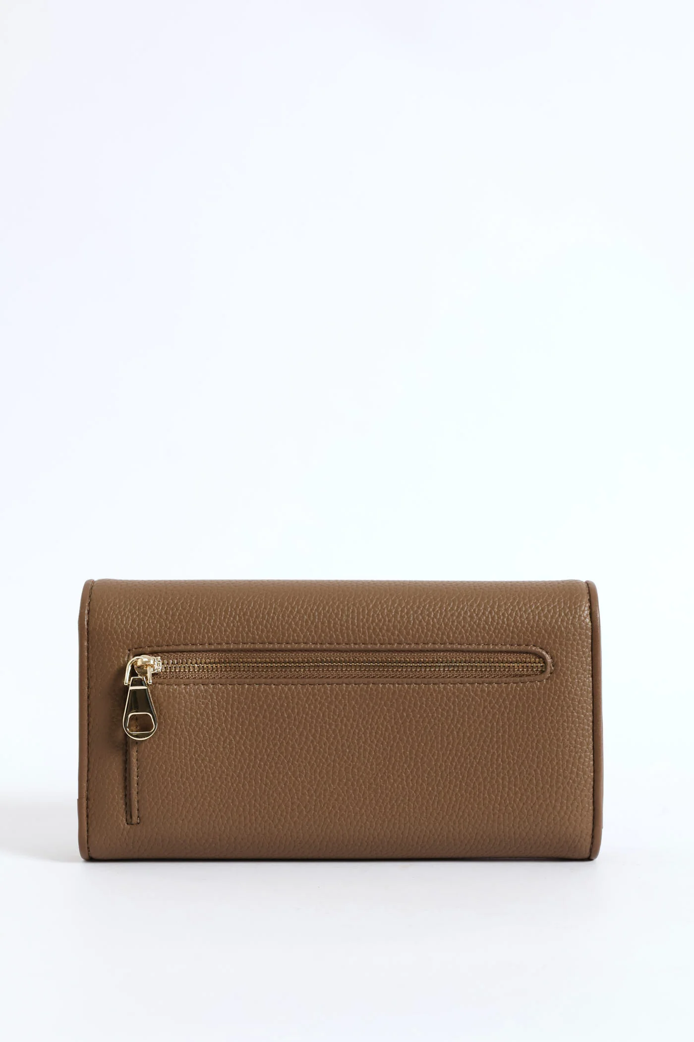 Lyon Trifold Purse - Taupe - Image 3