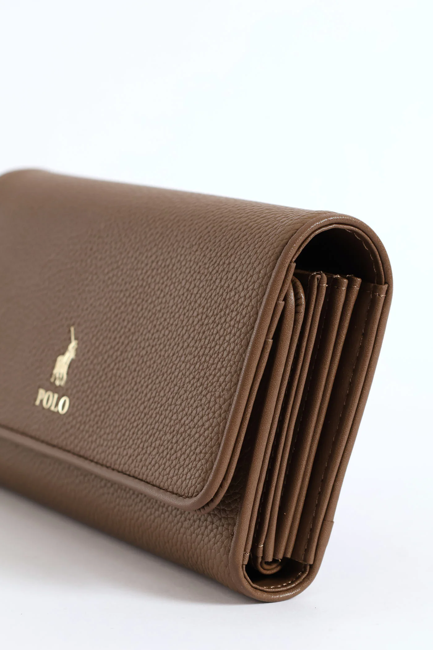Lyon Trifold Purse - Taupe - Image 4