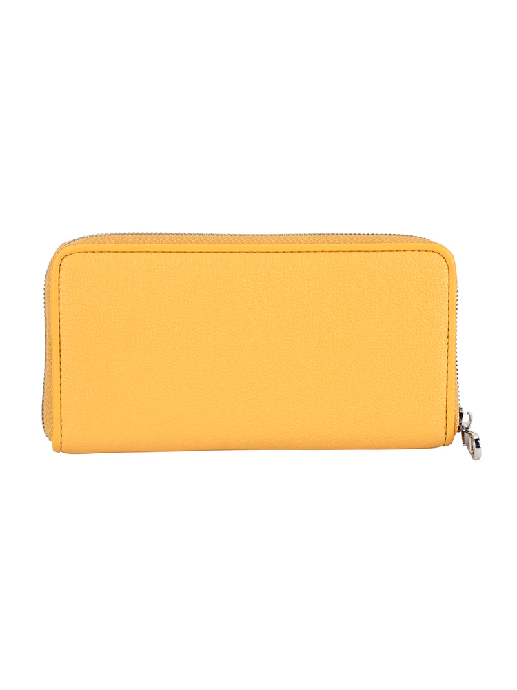 Lyon Zip Around Purse - Yellow - Image 5
