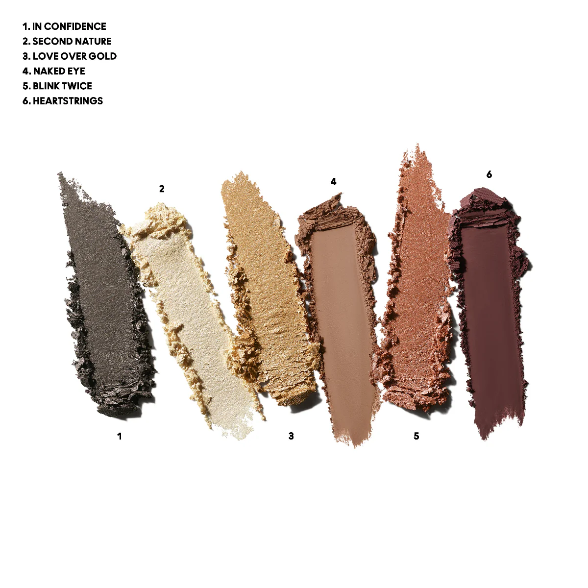 Connect In Colour Eyeshadow Palette X6 - Nude Board - Image 3