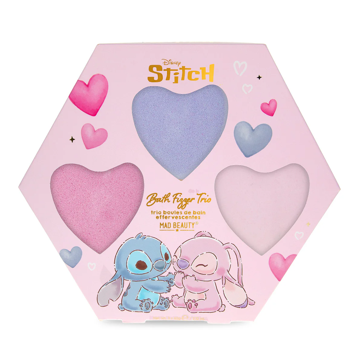 Disney I Heart Stitch Bath Fizzers Trio - Peony & Cherry Blossom - Image 6
