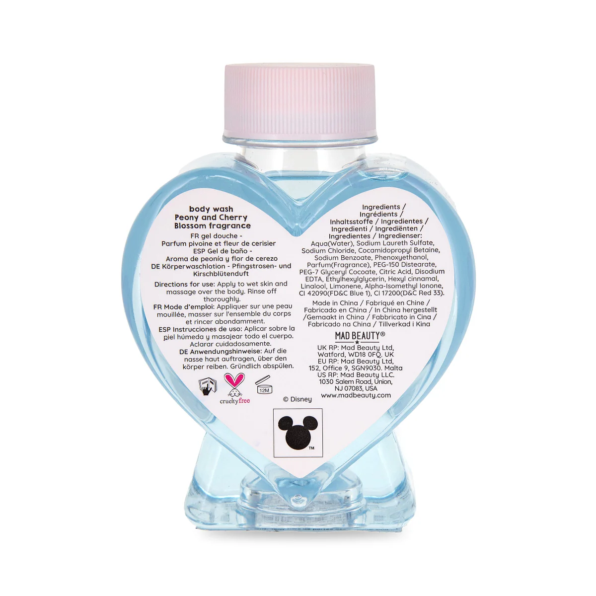 Disney I Heart Stitch Body Wash - Peony & Cherry Blossom - Image 3