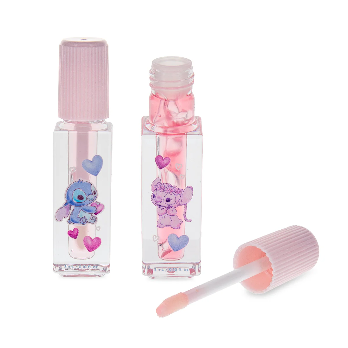Disney I Heart Stitch Lip Oil Duo - Rhubarb & Raspberry - Image 4