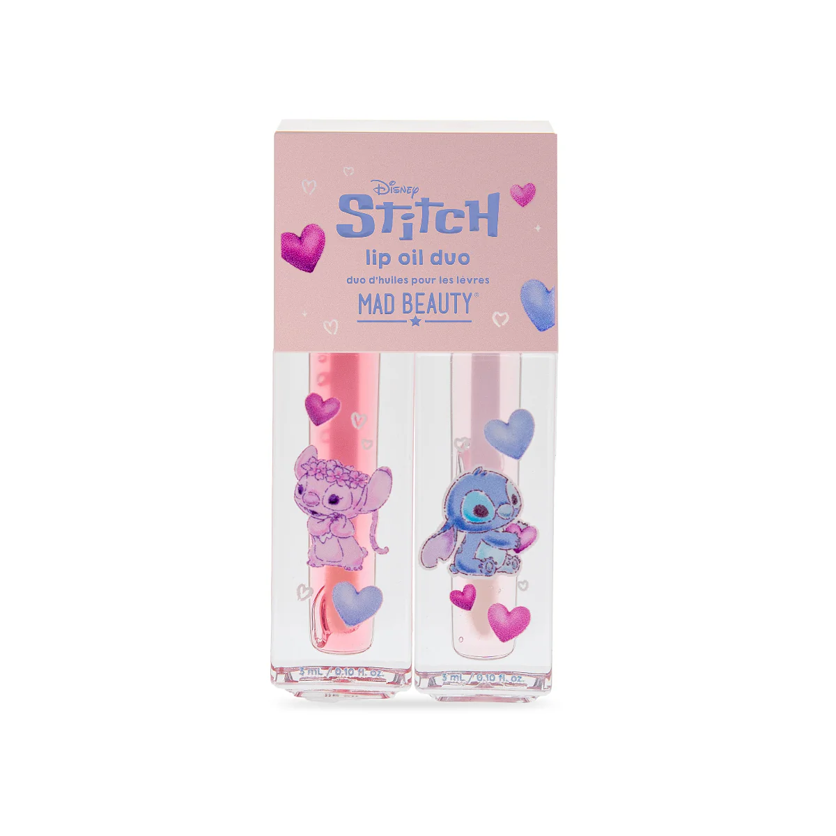 Disney I Heart Stitch Lip Oil Duo - Rhubarb & Raspberry - Image 6
