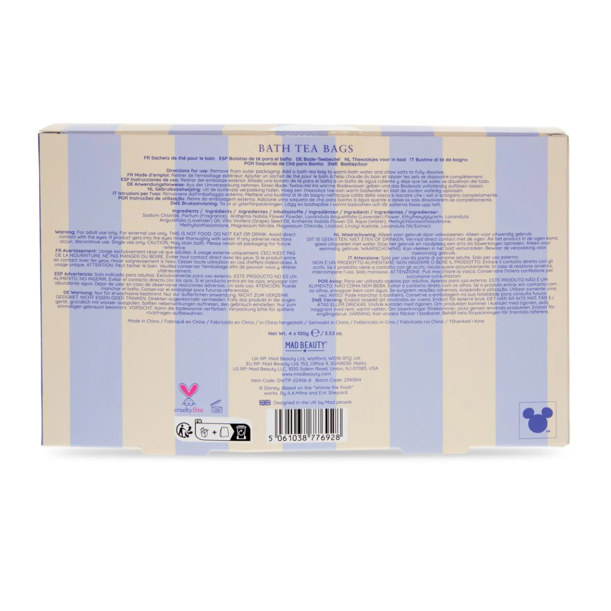 Disney Winnie The Pooh Bath Tea Bags - Image 4