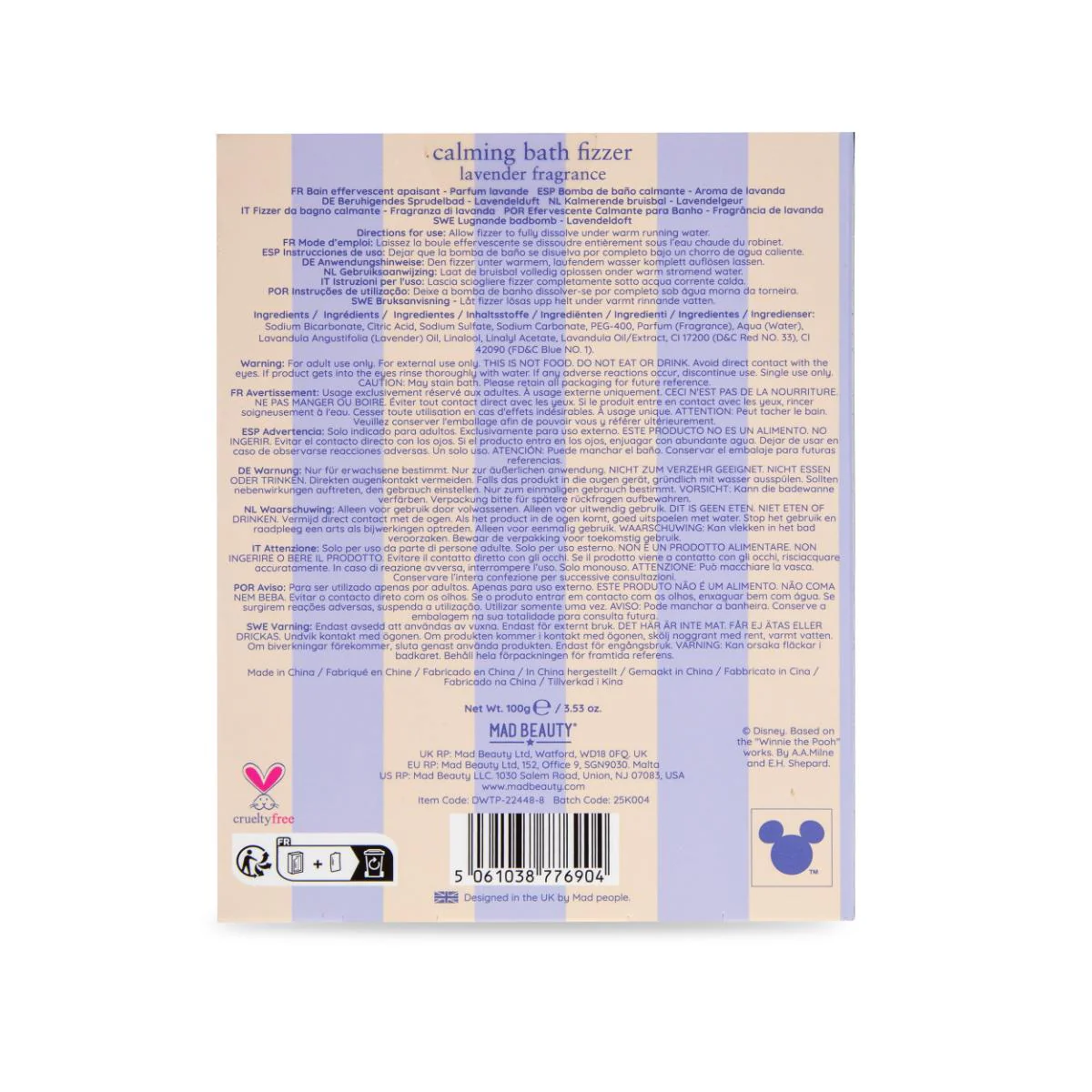 Disney Winnie The Pooh Calming Bath Fizzer - Image 4