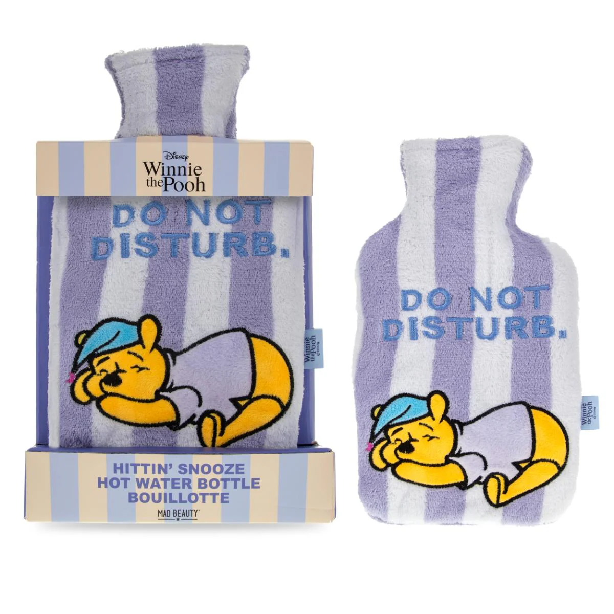 Disney Winnie The Pooh Hot Water Bottle - Do Not Disturb - Image 3