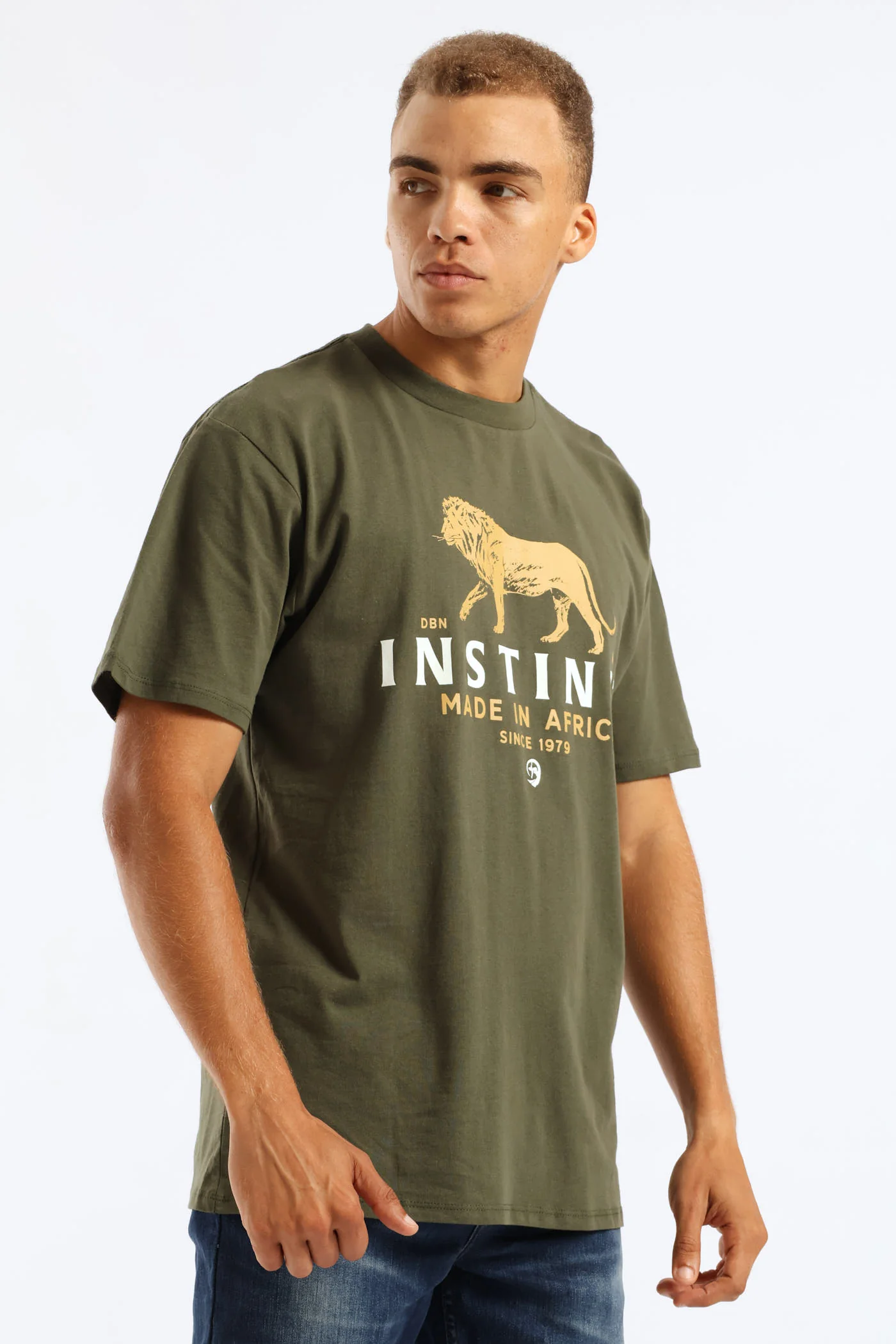 Made In Africa Tee - Fatigue - Image 4