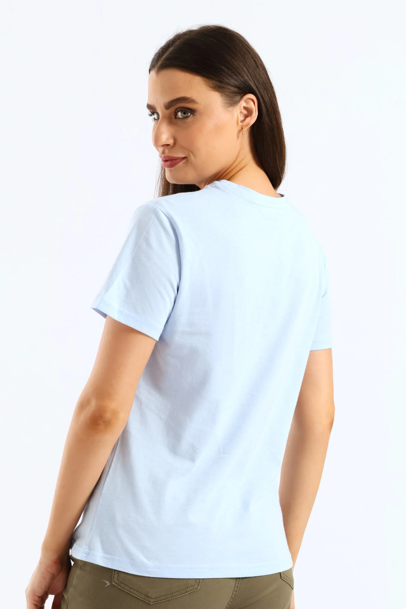 Made To Bloom Tee - Pale Blue - Image 4