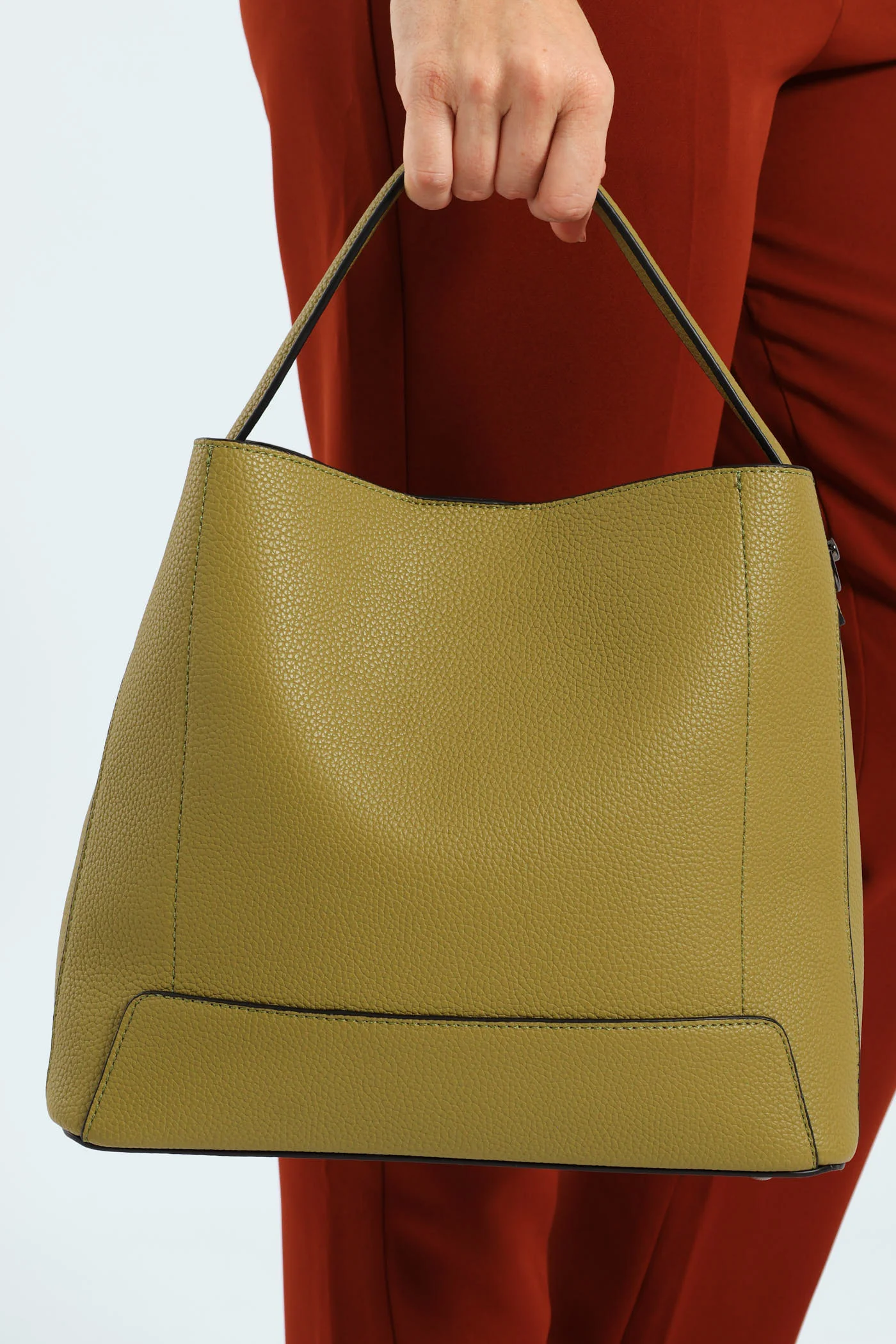 Madison Bucket Bag - Yellow - Image 4