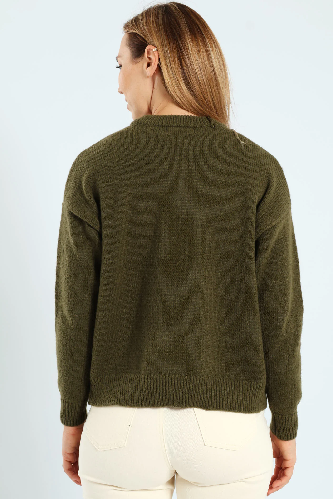Magnifique Embroidered Pullover - Fatigue - Image 4