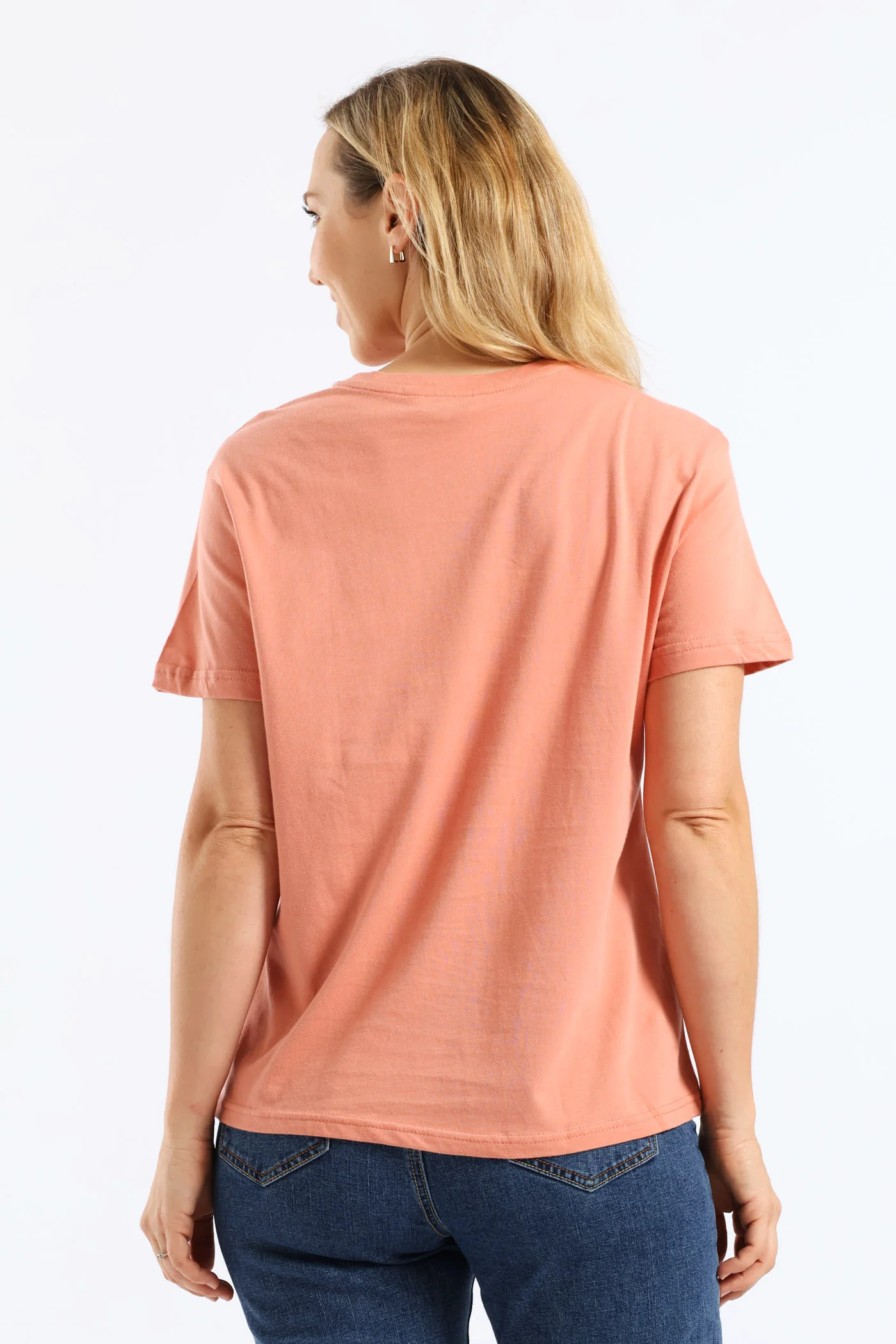 Make Yourself A Priority Tee - Rose - Image 5