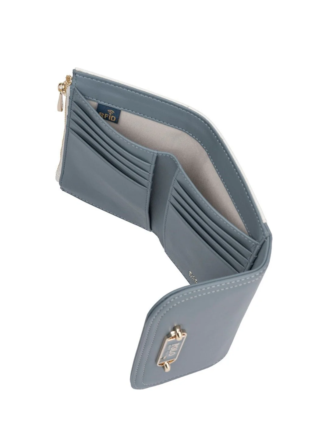 Malibu Compact Purse - Denim - Image 5