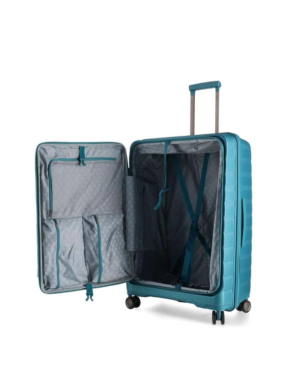 Manhattan Jet Set Luggage - Teal - Image 10