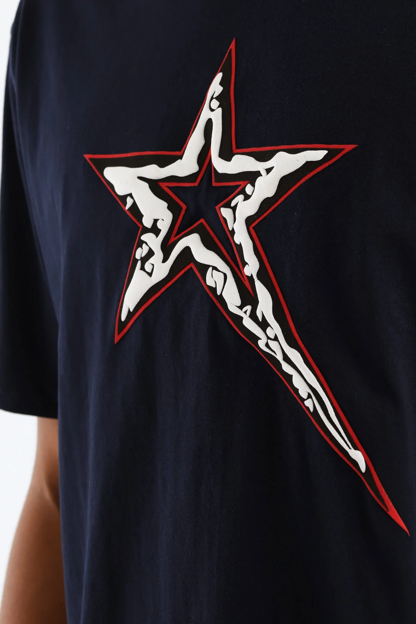 Mania Tee - Navy - Image 2