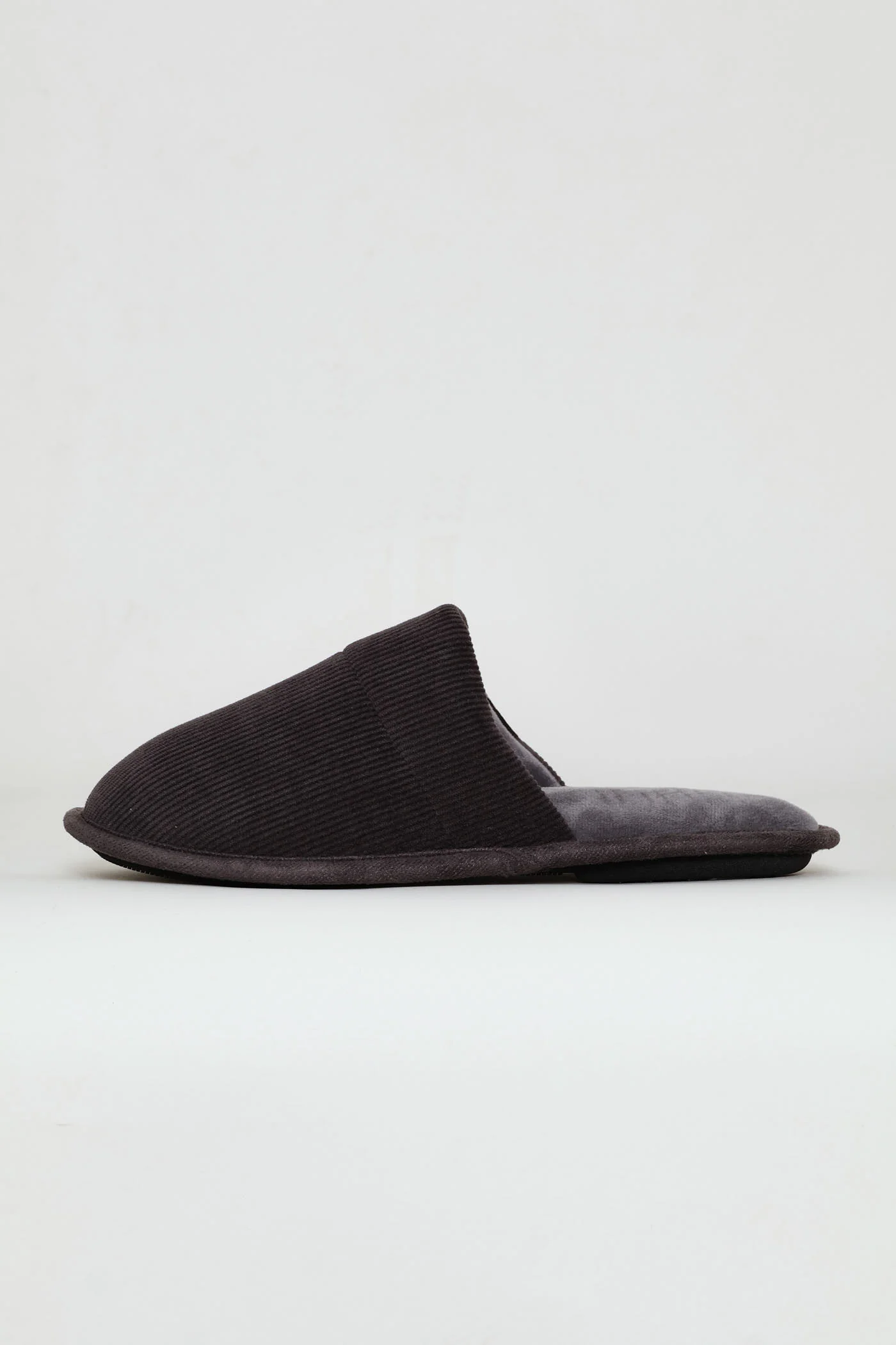 Manuel Open Back Slipper - Grey - Image 3