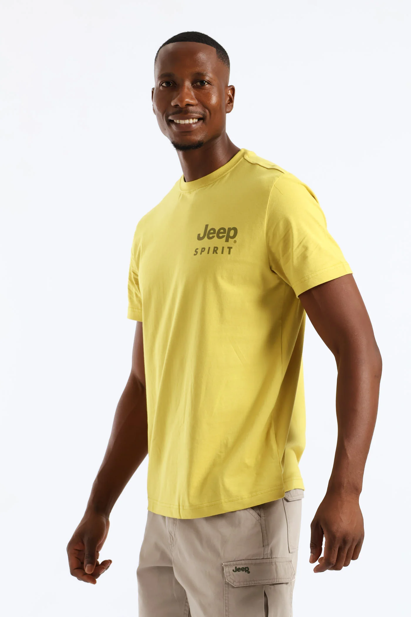 Map Graphic Tee - Yellow - Image 3