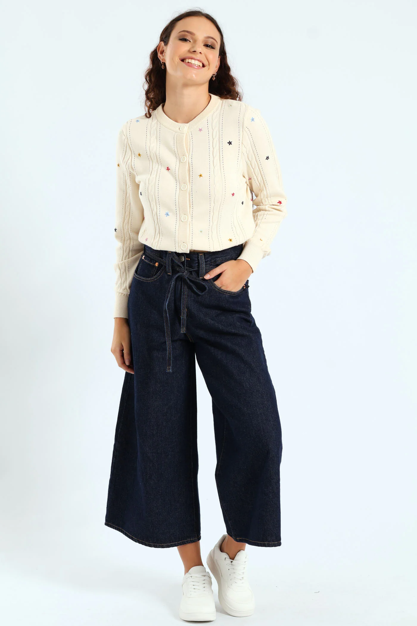 Marais Cardigan - White - Image 2