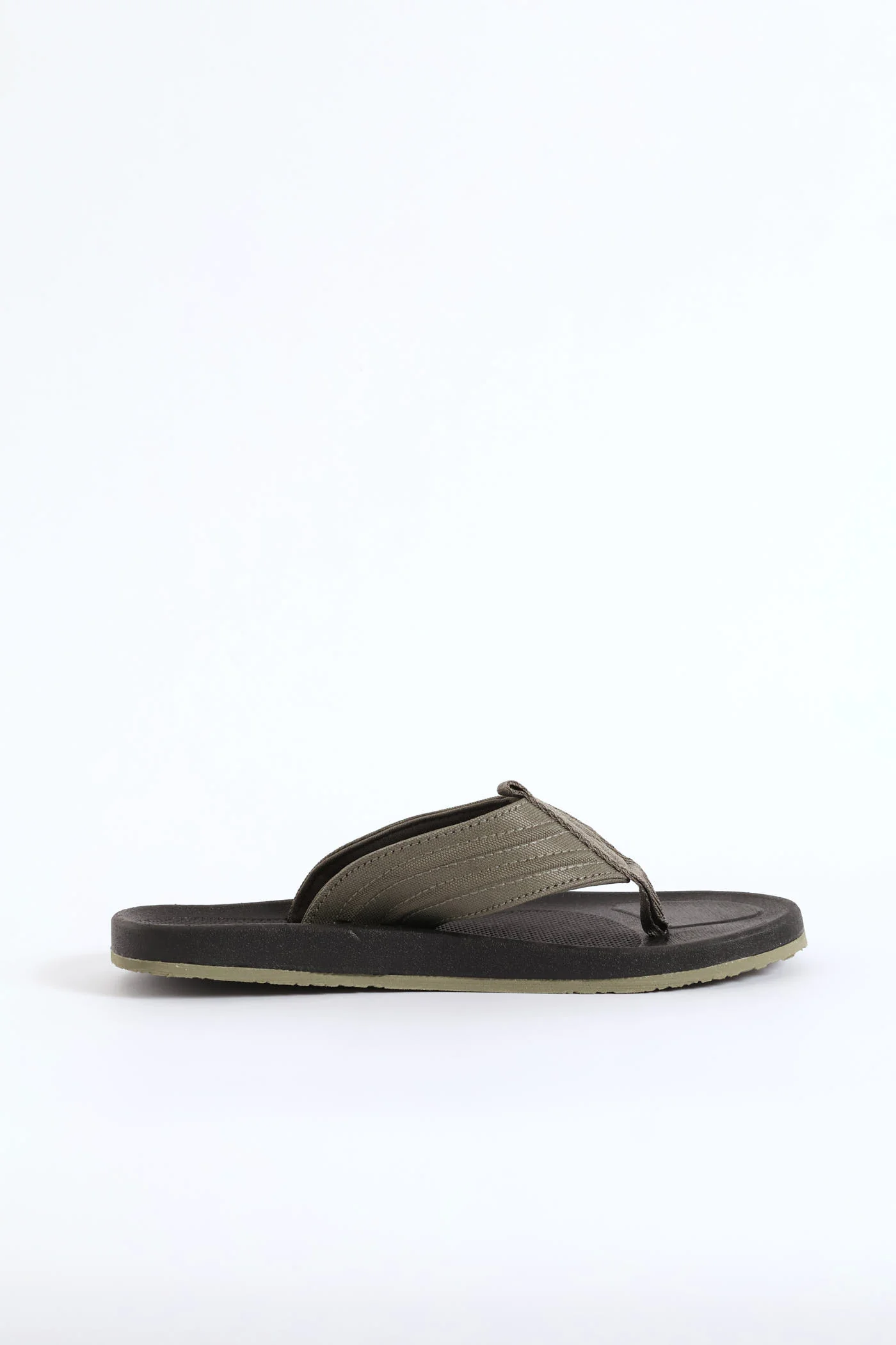 Marine Wide Vamp Sandal - Olive - Image 3