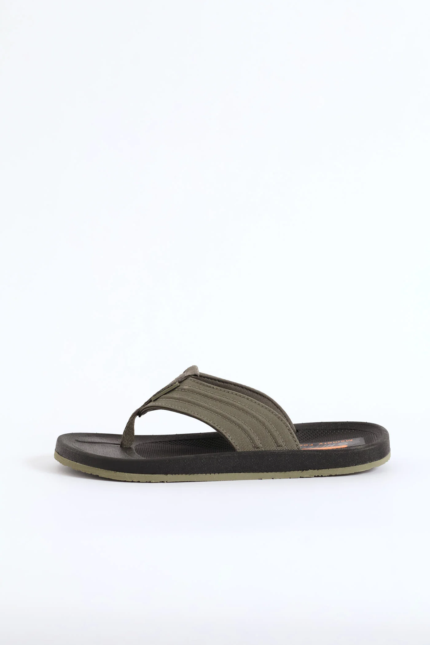 Marine Wide Vamp Sandal - Olive - Image 4