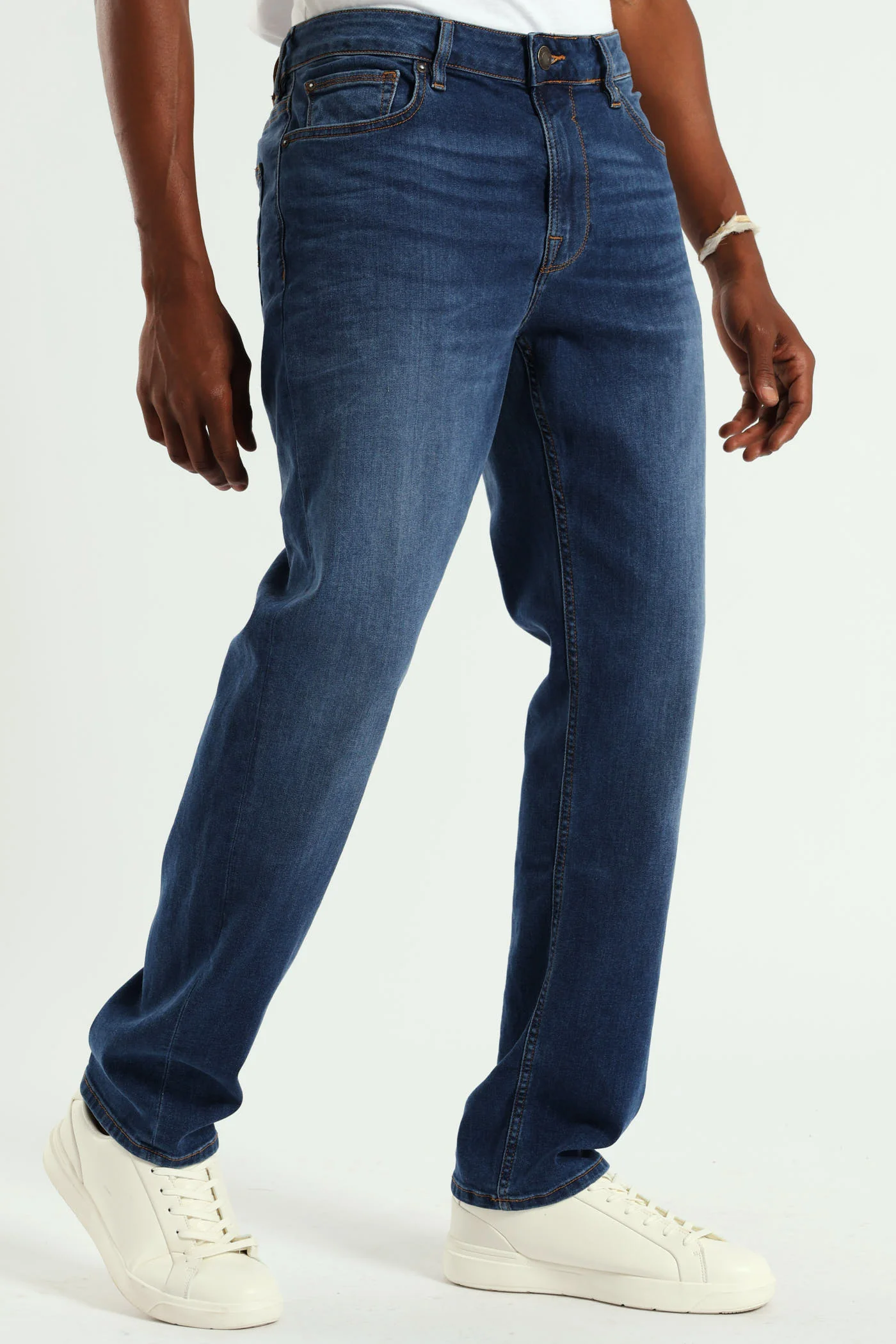 Mark Slim Denim - Mid Wash - Image 3